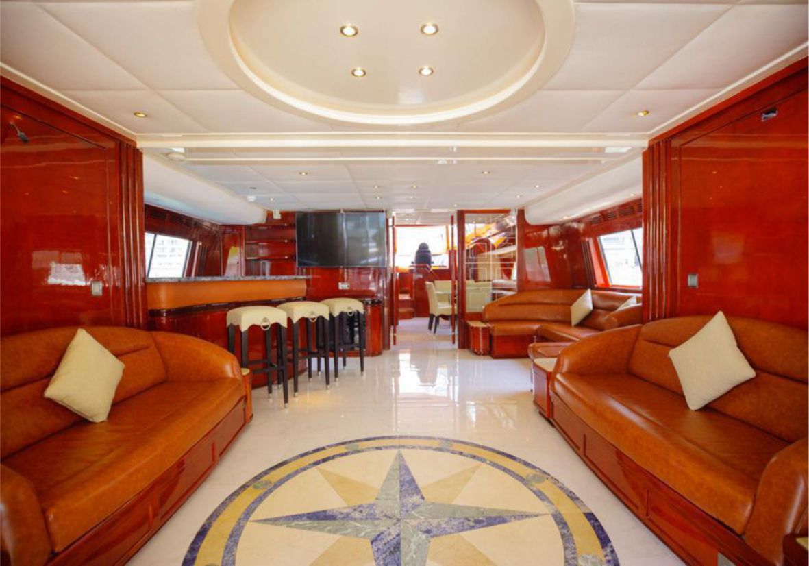 Flame 95ft(29m) Yacht Rental Dubai - Flame Yacht Rental in Dubai