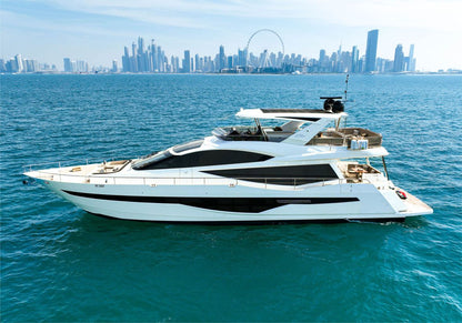 Galeon 78ft(24m) Luxury Yacht Rental Dubai - Flame Yacht Rental in Dubai