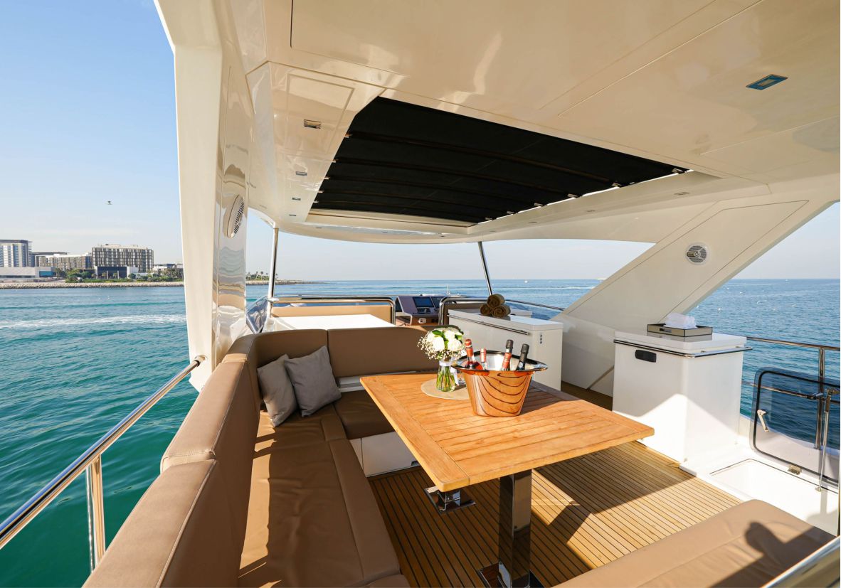 Galeon 78ft(24m) Luxury Yacht Rental Dubai - Flame Yacht Rental in Dubai