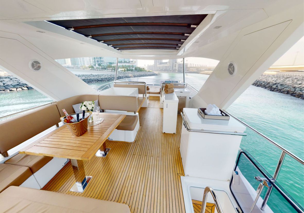 Galeon 78ft(24m) Luxury Yacht Rental Dubai - Flame Yacht Rental in Dubai