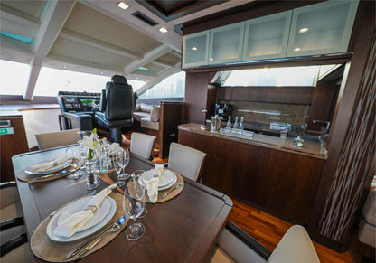 Galeon 78ft(24m) Luxury Yacht Rental Dubai - Flame Yacht Rental in Dubai