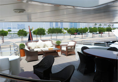 Gallus 115ft (35m) New Year's Eve Yacht rental in Dubai - Flame Yacht Rental in Dubai