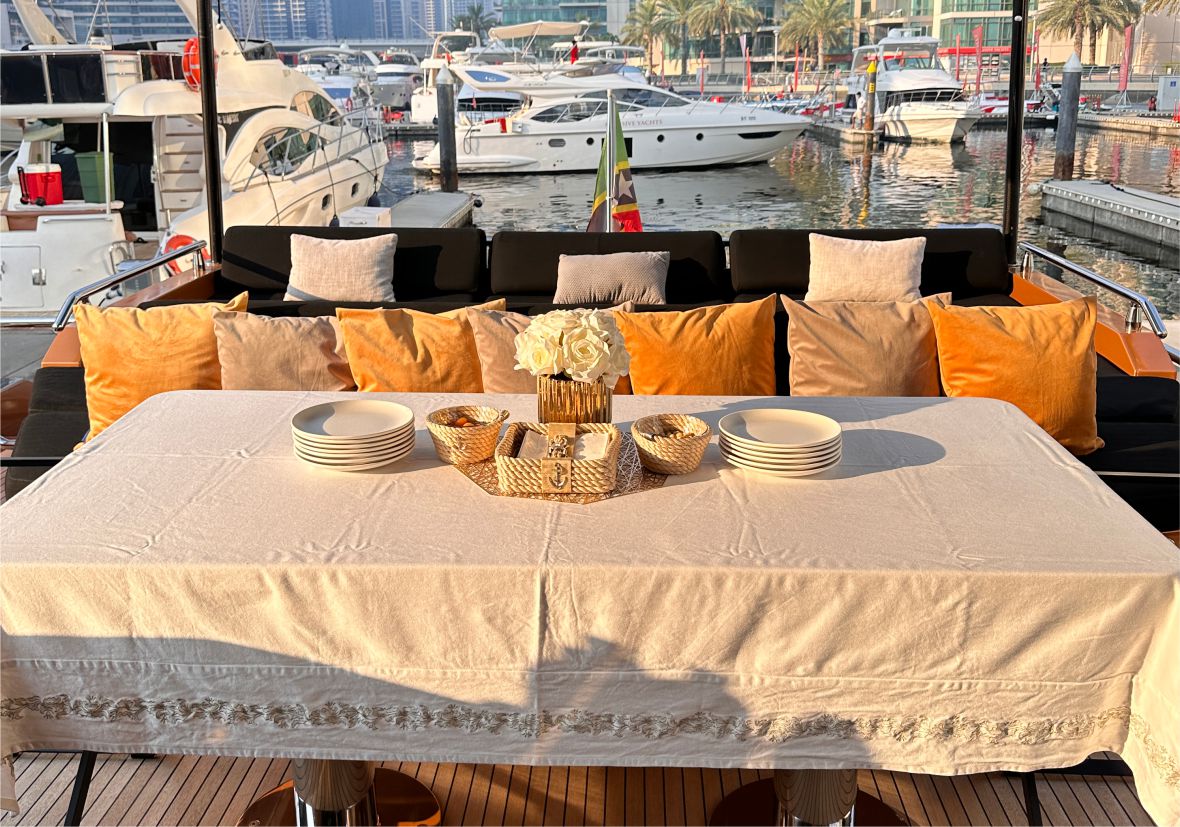 Golden One 77ft(24m) Luxury Yacht Rental Dubai - Flame Yacht Rental in Dubai