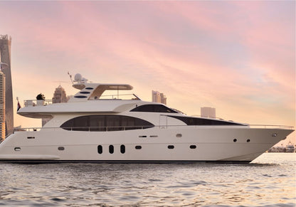 HAIGAN 90ft(28m) Luxury Yacht Rental Dubai - Flame Yacht Rental in Dubai