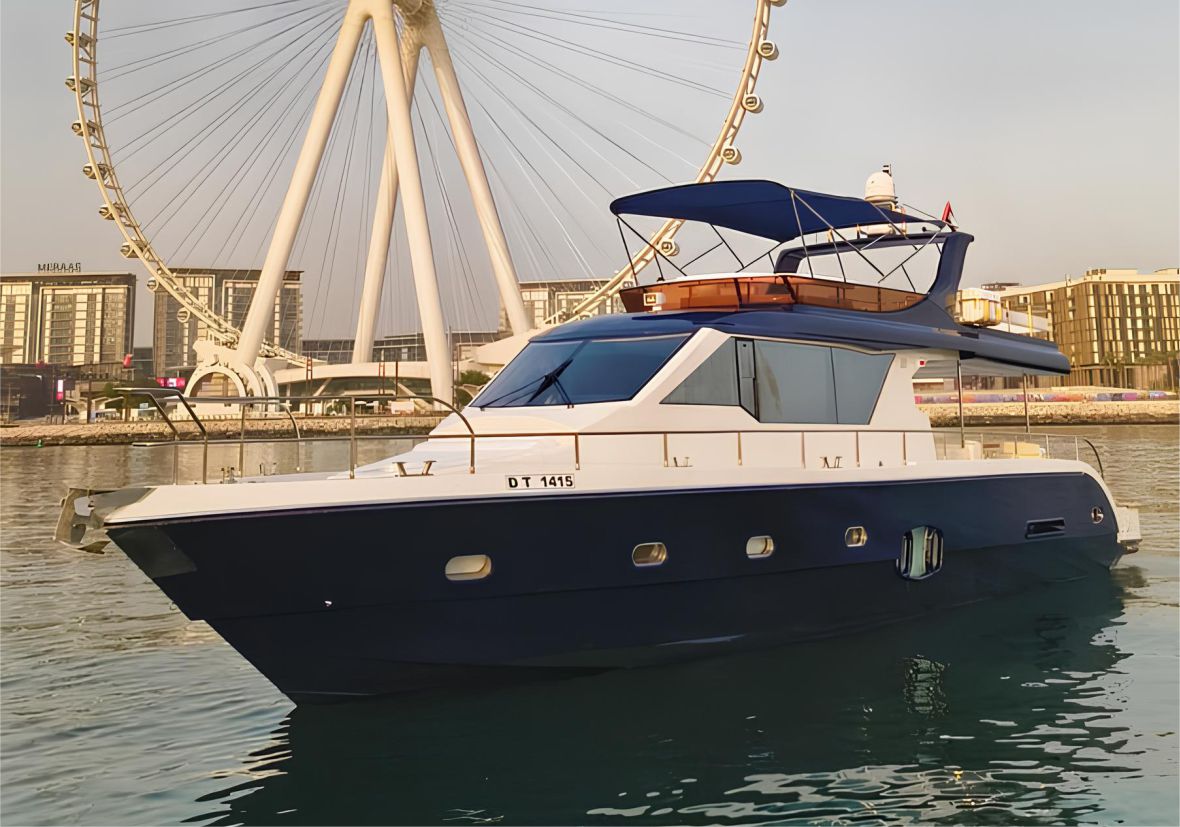 Hamdan 63ft(19m) Yacht Rental Dubai - Flame Yacht Rental in Dubai