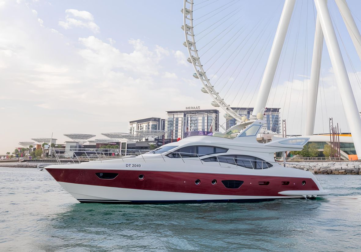 Lana 62ft(19m) New Year's Eve Yacht rental in Dubai  - Flame Yacht Rental in dubai