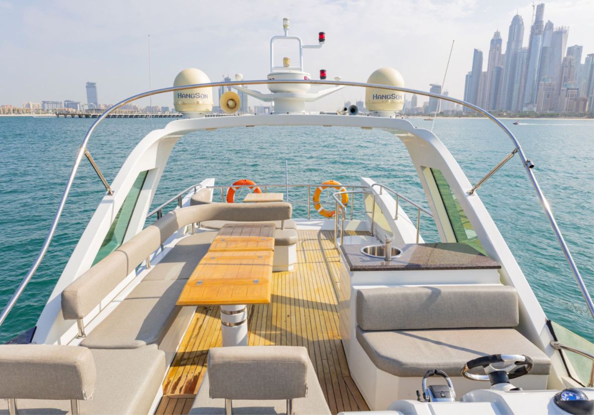 Lana 62ft(19m) New Year's Eve Yacht rental in Dubai  - Flame Yacht Rental in dubai