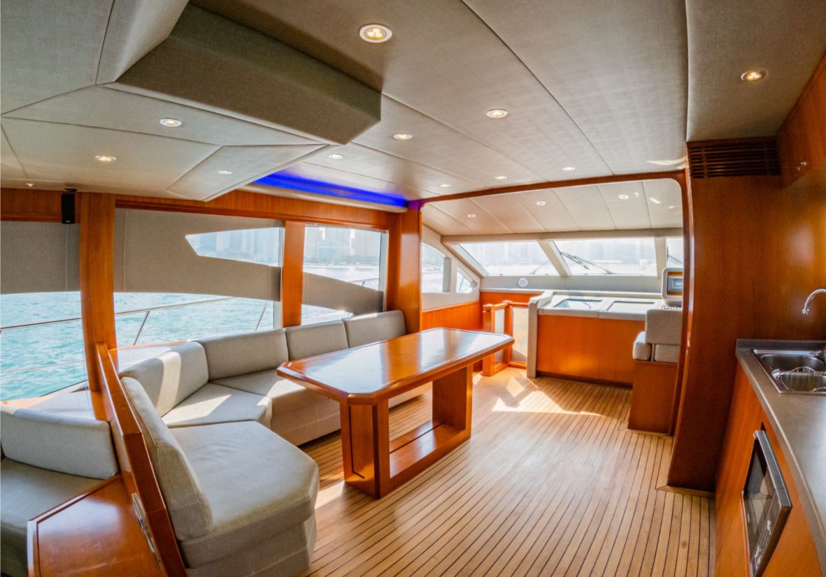 Lana 62ft(19m) New Year's Eve Yacht rental in Dubai  - Flame Yacht Rental in dubai