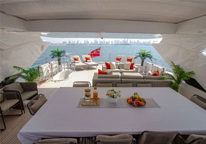 Legende 116ft(36m) Luxury Yacht Rental Dubai - Flame Yacht Rental in Dubai