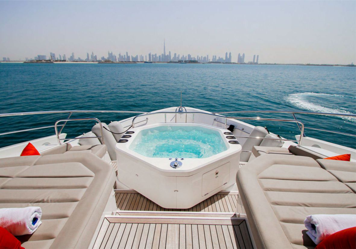 Legende 116ft(36m) Luxury Yacht Rental Dubai - Flame Yacht Rental in Dubai