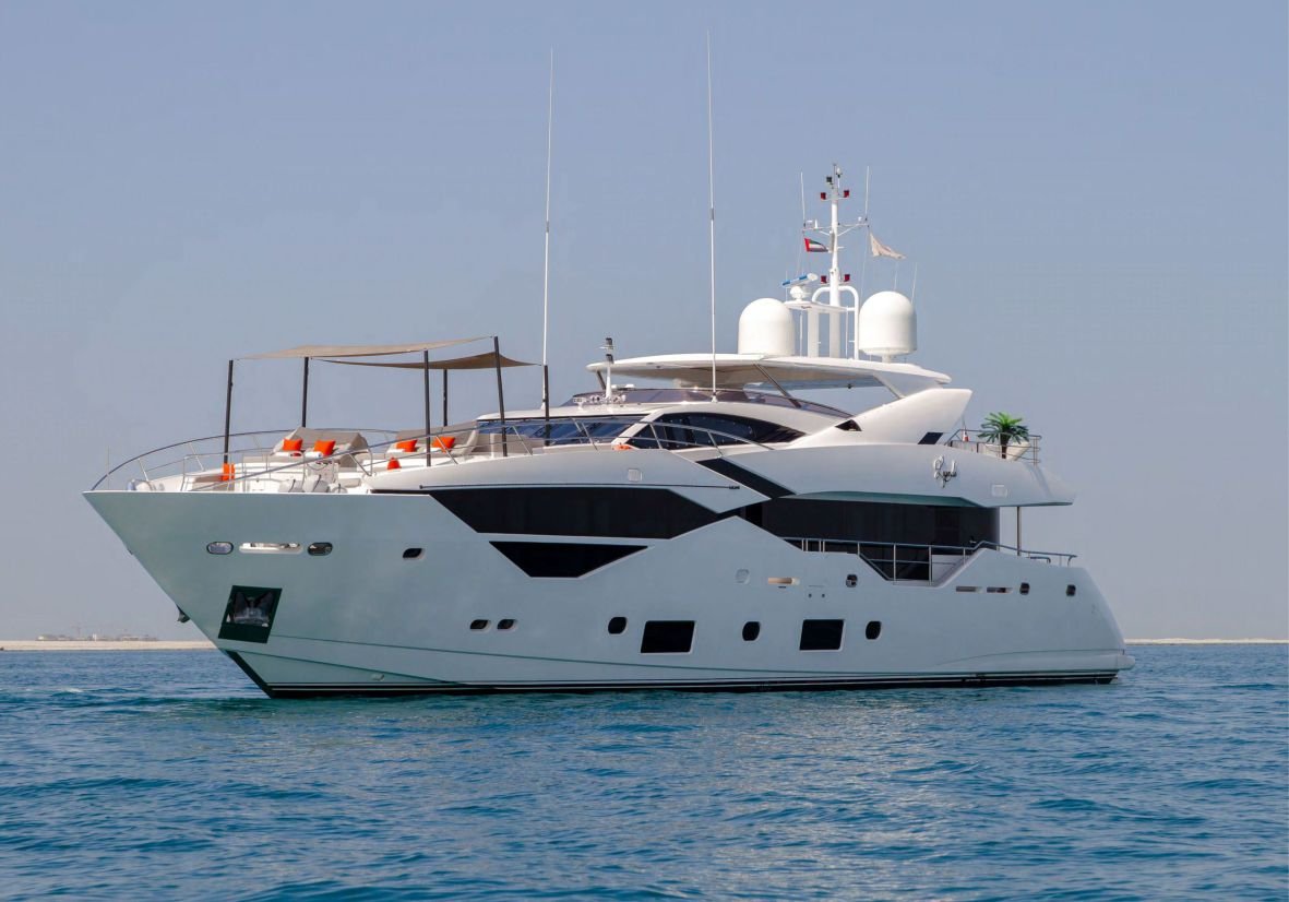 Legende 116ft(36m) Luxury Yacht Rental Dubai - Flame Yacht Rental in Dubai