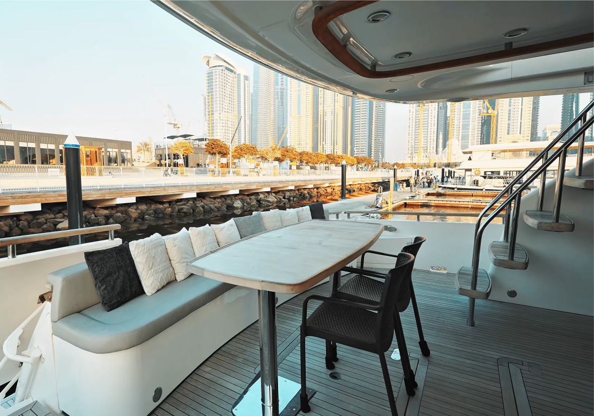 Liberty 80ft(25m) New Year's Eve Yacht rental in Dubai - Flame Yacht Rental in Dubai
