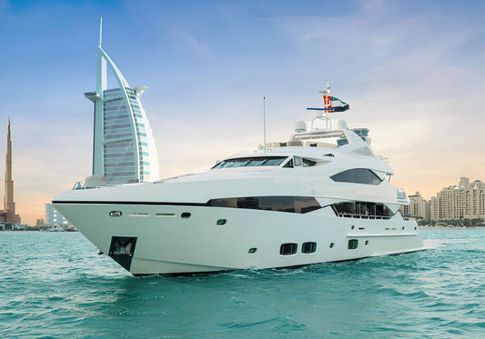 Lucien 131ft(40m) Luxury Yacht Rental Dubai - Flame Yacht Rental in Dubai