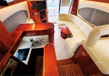 Majesty 50ft(15m) Luxury Yacht Rental Dubai | Flame Yachts