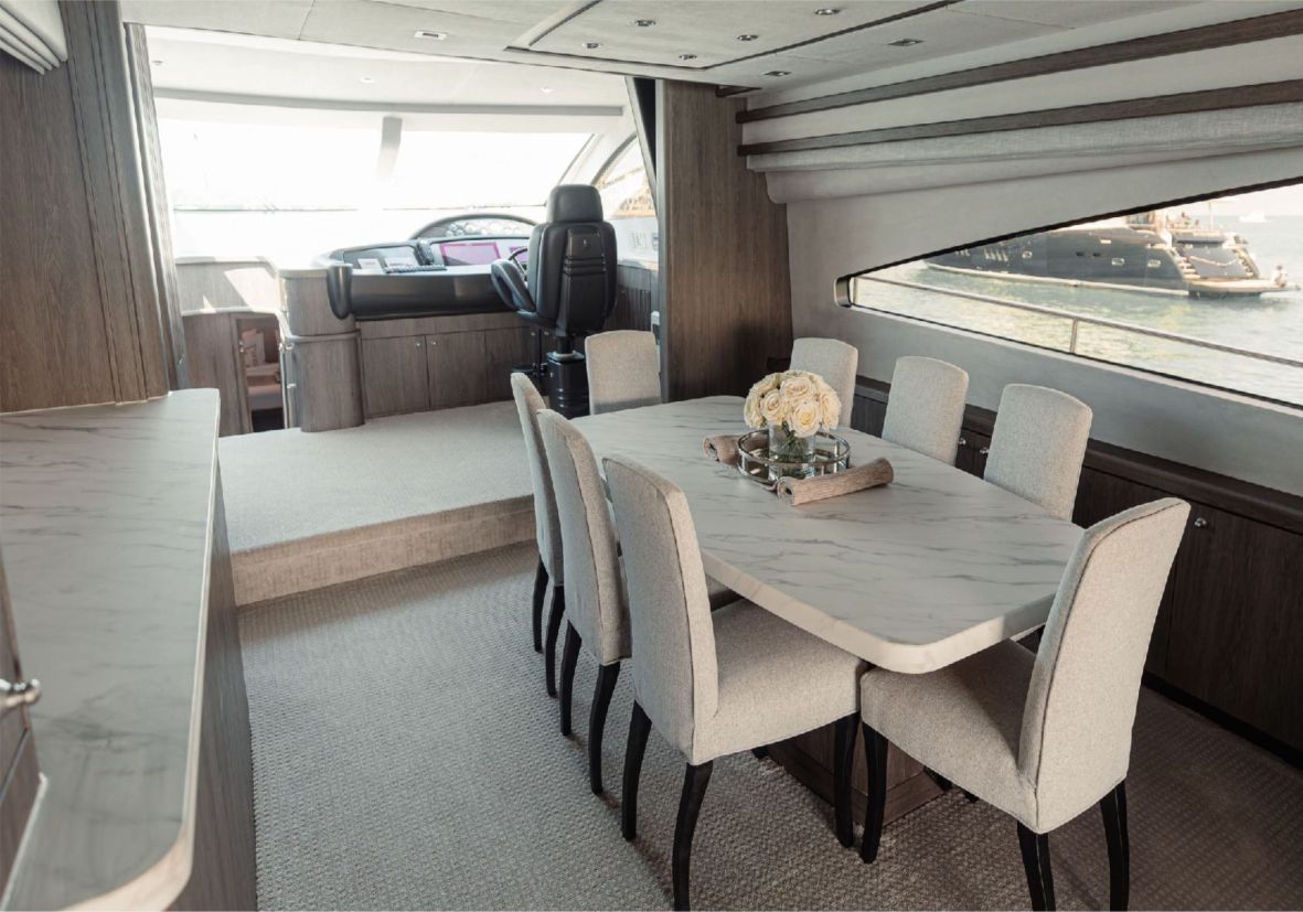 Matrix 82ft(25m) Luxury Yacht Rental Dubai - Flame Yacht Rental in Dubai