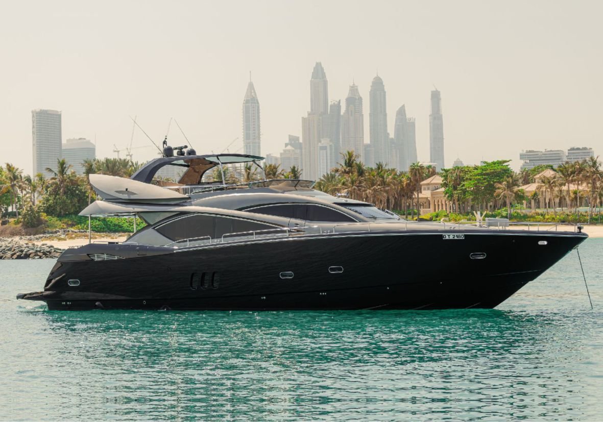 Matrix 82ft(25m) Luxury Yacht Rental Dubai - Flame Yacht Rental in Dubai