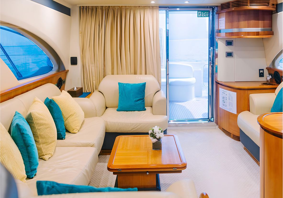 Monica 50ft(15m) Yacht Rental Dubai - Flame Yacht Rental in Dubai