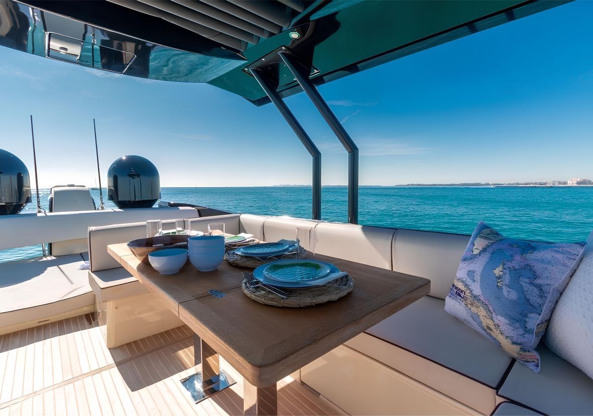 Monte Carlo 60ft(18m) Yacht Rental Dubai - Flame Yacht Rental in Dubai