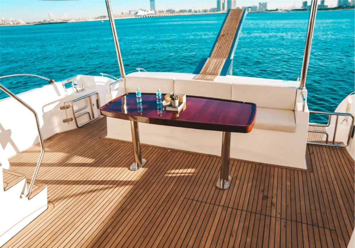 Mr. G 82ft(25m) Yacht Rental Dubai - Flame Yacht Rental in Dubai