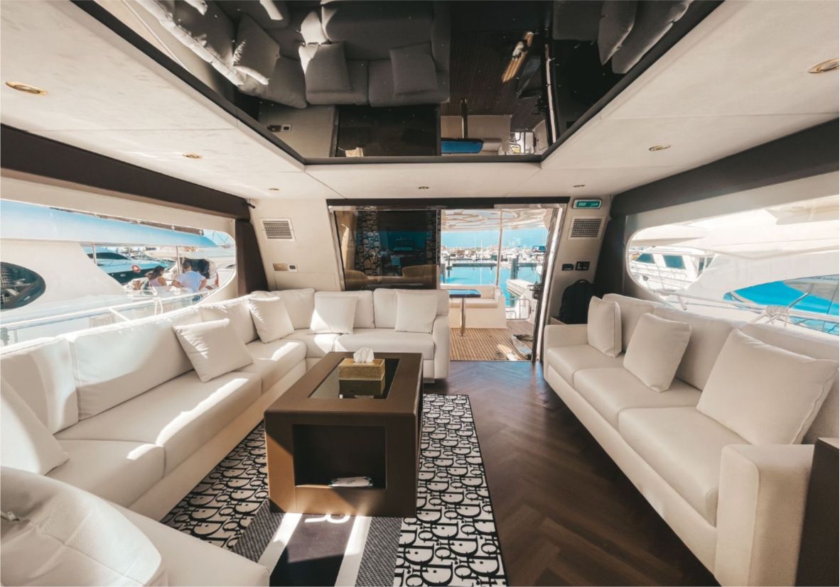 Mr. G 82ft(25m) Yacht Rental Dubai - Flame Yacht Rental in Dubai