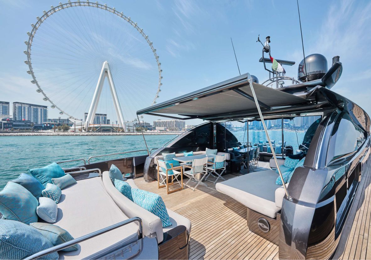 MY EYE 108ft(33m) Luxury Yacht Rental Dubai - Flame Yacht Rental in Dubai