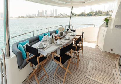 NOTORIOUS 90ft(28m) Luxury Yacht Rental Dubai - Flame Yacht Rental in Dubai
