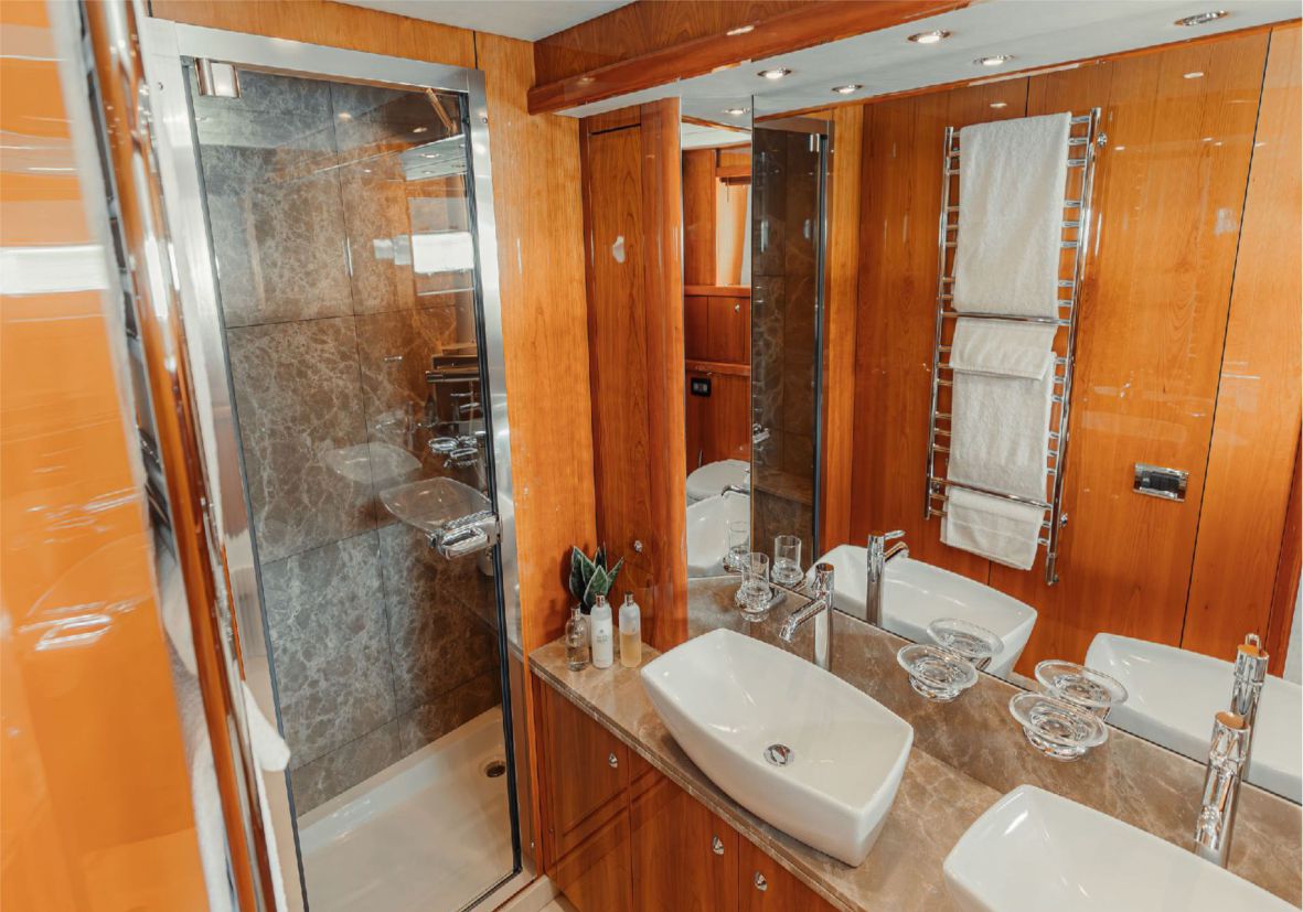 NOTORIOUS 90ft(28m) Luxury Yacht Rental Dubai - Flame Yacht Rental in Dubai