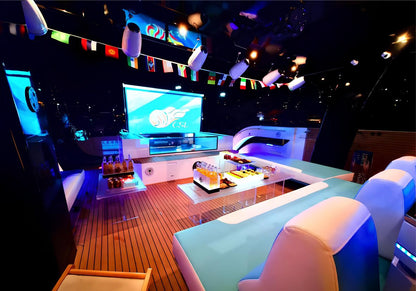 Ozon 55Ft(17m) Party Yacht Rental Dubai - Flame Yacht Rental in Dubai
