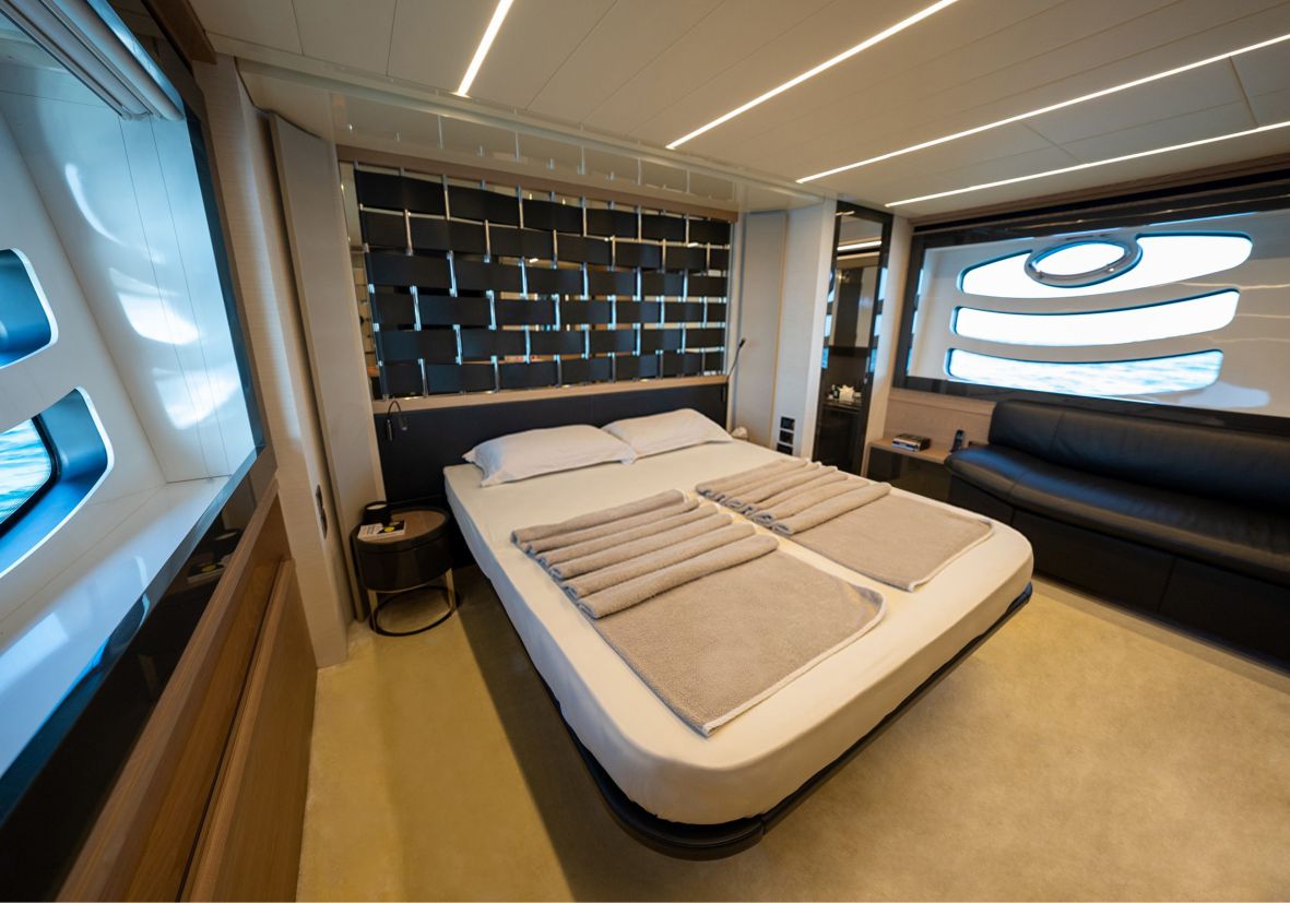 Pershing 70ft(21m) Luxury Yacht Rental Dubai - Flame Yacht Rental in Dubai