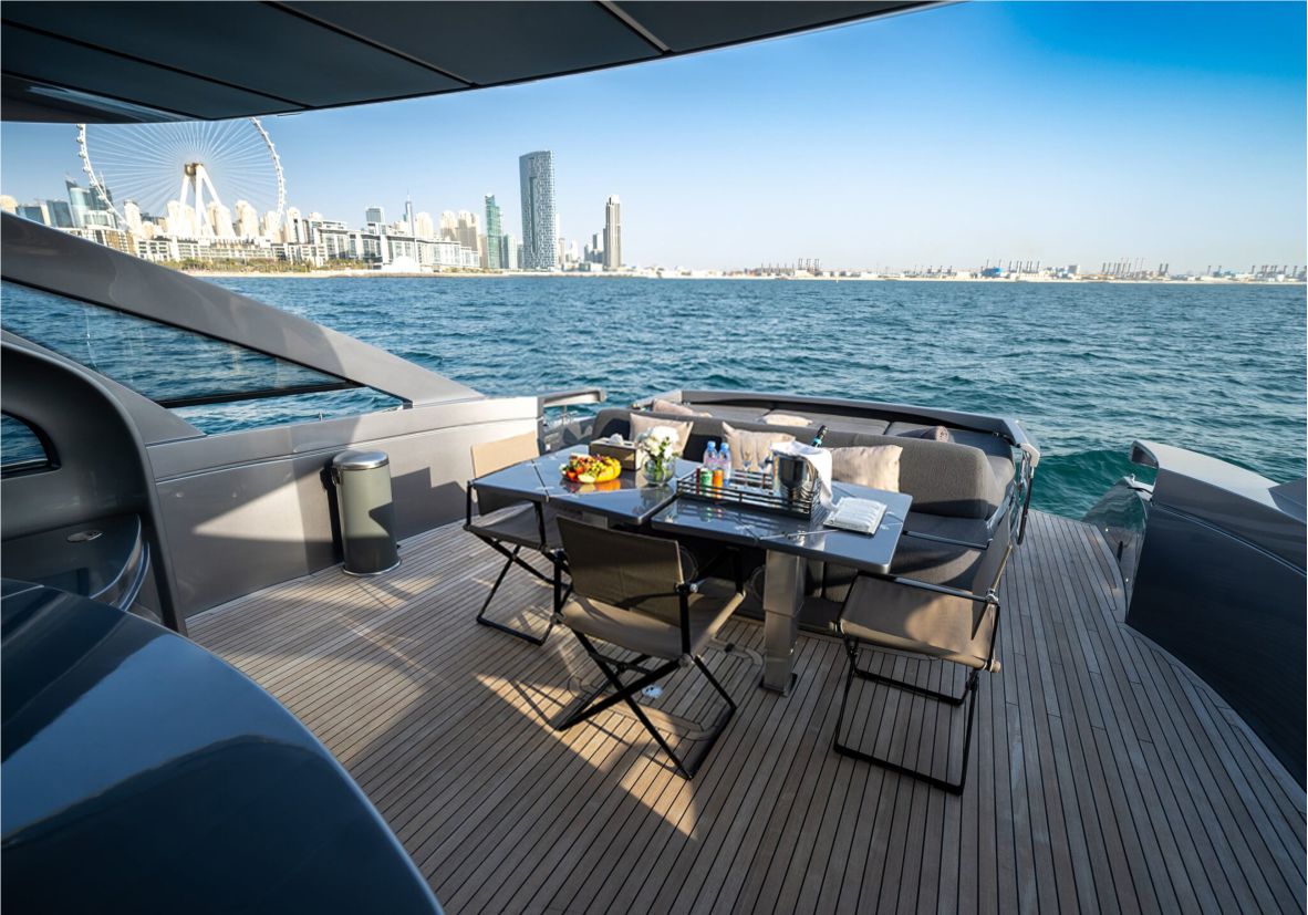 Pershing 70ft(21m) Luxury Yacht Rental Dubai - Flame Yacht Rental in Dubai