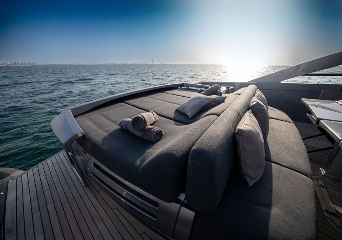 Pershing 70ft(21m) Luxury Yacht Rental Dubai - Flame Yacht Rental in Dubai