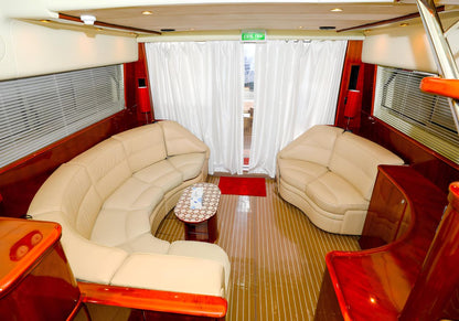 Princess 60ft(18m) New Year's Eve Yacht rental in Dubai- Flame Yacht Rental in Dubai