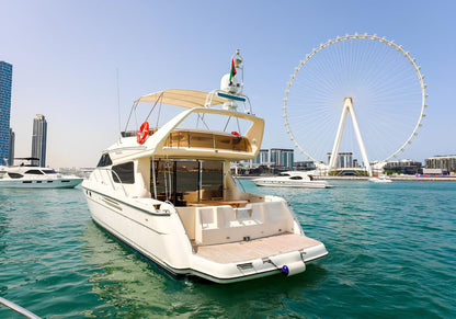 Princess 60ft(18m) New Year's Eve Yacht rental in Dubai- Flame Yacht Rental in Dubai