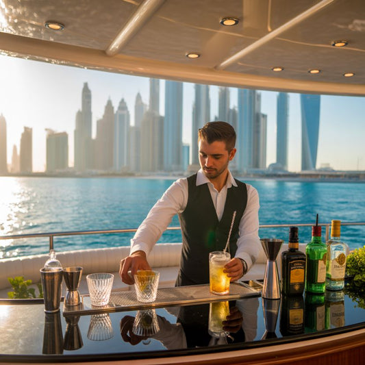 Private Bartender for Yacht Party Dubai - Flame Yacht Rental in dubai
