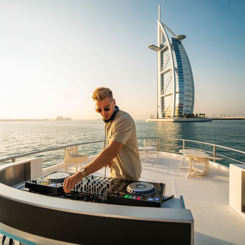 DJ Services | Luxury Yacht Rental Dubai - Flame Yacht Rental in dubai