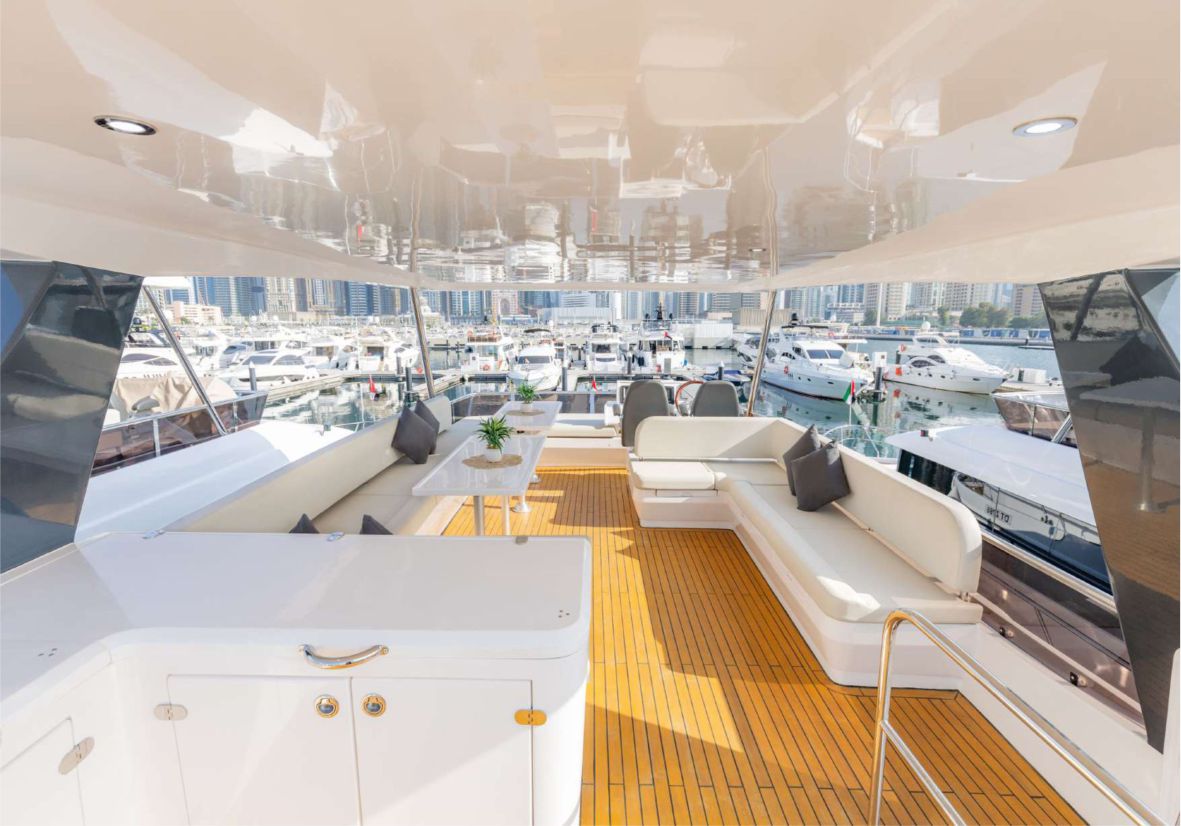 Reno,Gala,Aura 62ft(19m) New Year's Eve Yacht rental in Dubai - Flame Yacht Rental in Dubai