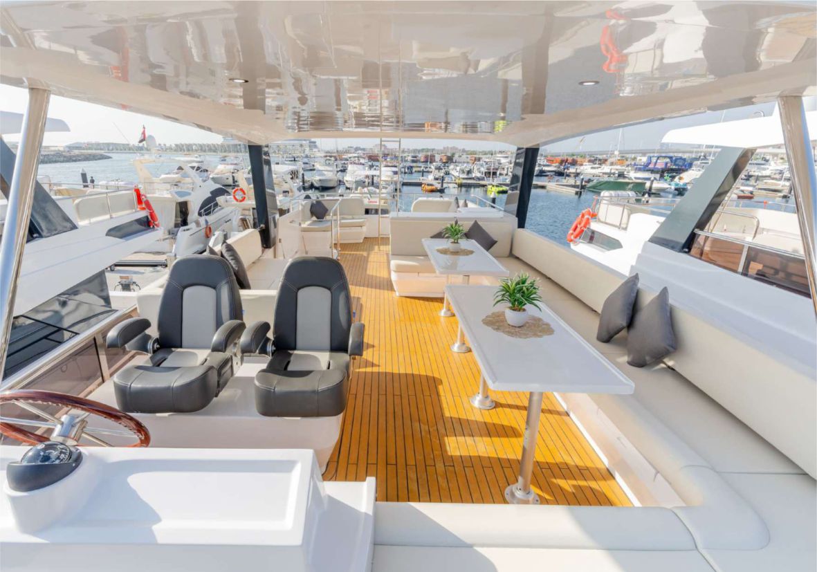 Reno,Gala,Aura 62ft(19m) New Year's Eve Yacht rental in Dubai - Flame Yacht Rental in Dubai