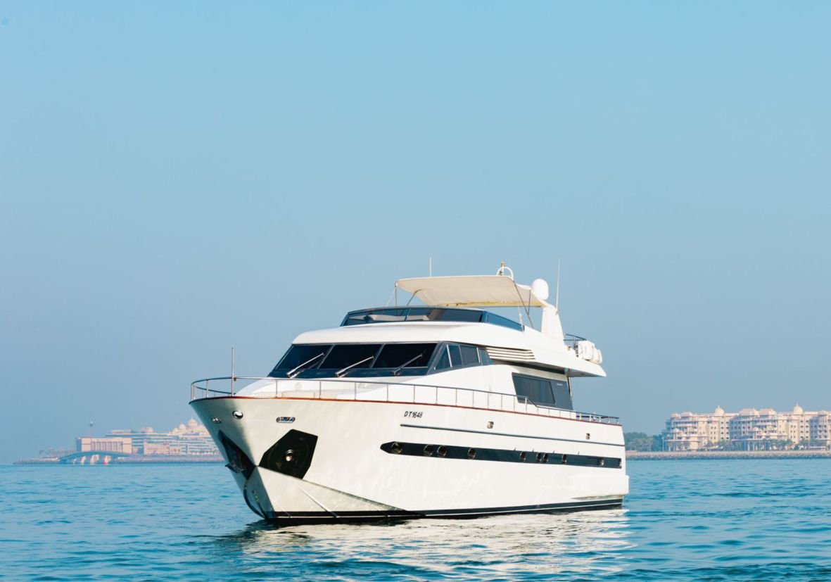 San Lorenzo 82ft(25m) Yacht Rental Dubai - Flame Yacht Rental in Dubai