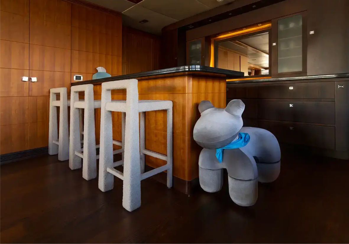 Santorini 115ft(35m) Luxury Yacht Rental Dubai - Flame Yacht Rental in Dubai