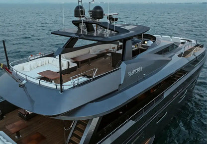 Santorini 115ft(35m) Luxury Yacht Rental Dubai - Flame Yacht Rental in Dubai