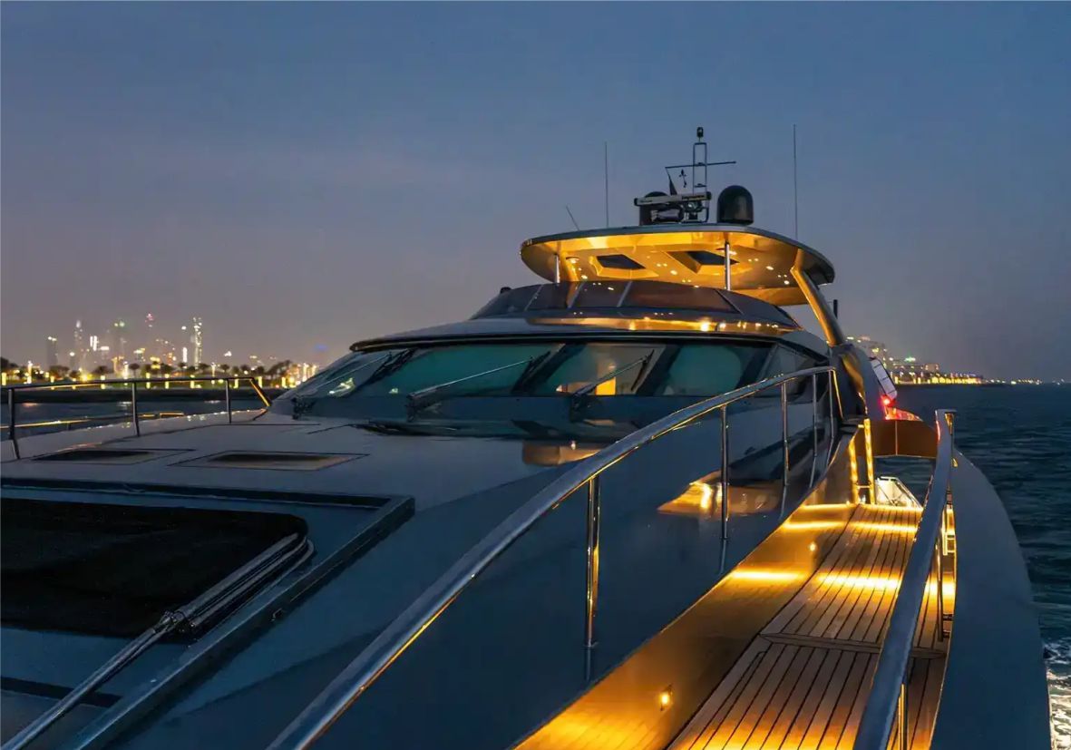 Santorini 115ft(35m) Luxury Yacht Rental Dubai - Flame Yacht Rental in Dubai