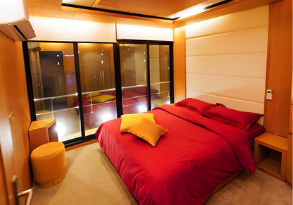 Stealth 90ft(28m) Party Yacht Rental Dubai - Flame Yacht Rental in Dubai