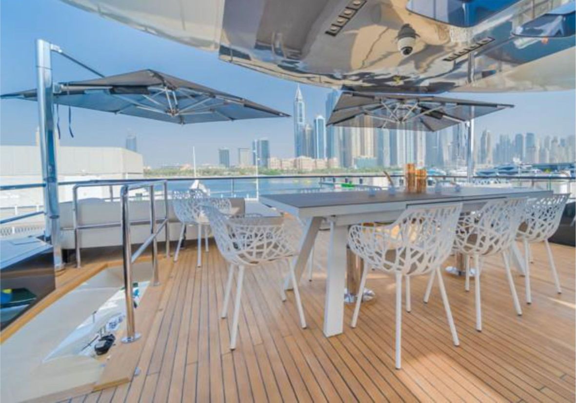 Suffuriya 123ft(37m) Luxury Yacht Rental Dubai - Flame Yacht Rental in Dubai