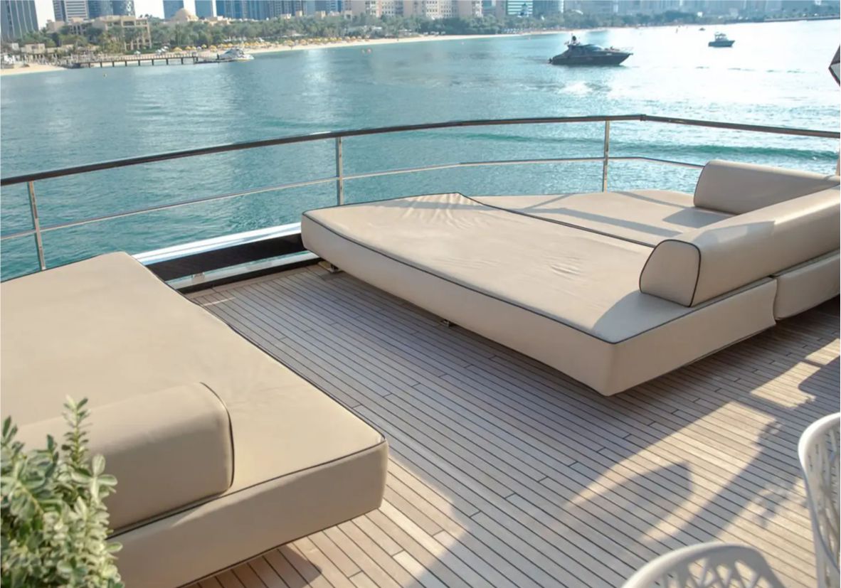 Suffuriya 123ft(37m) Luxury Yacht Rental Dubai - Flame Yacht Rental in Dubai