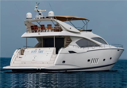 Sunseeker 82ft(25m) Yacht Rental Dubai - Flame Yacht Rental in Dubai
