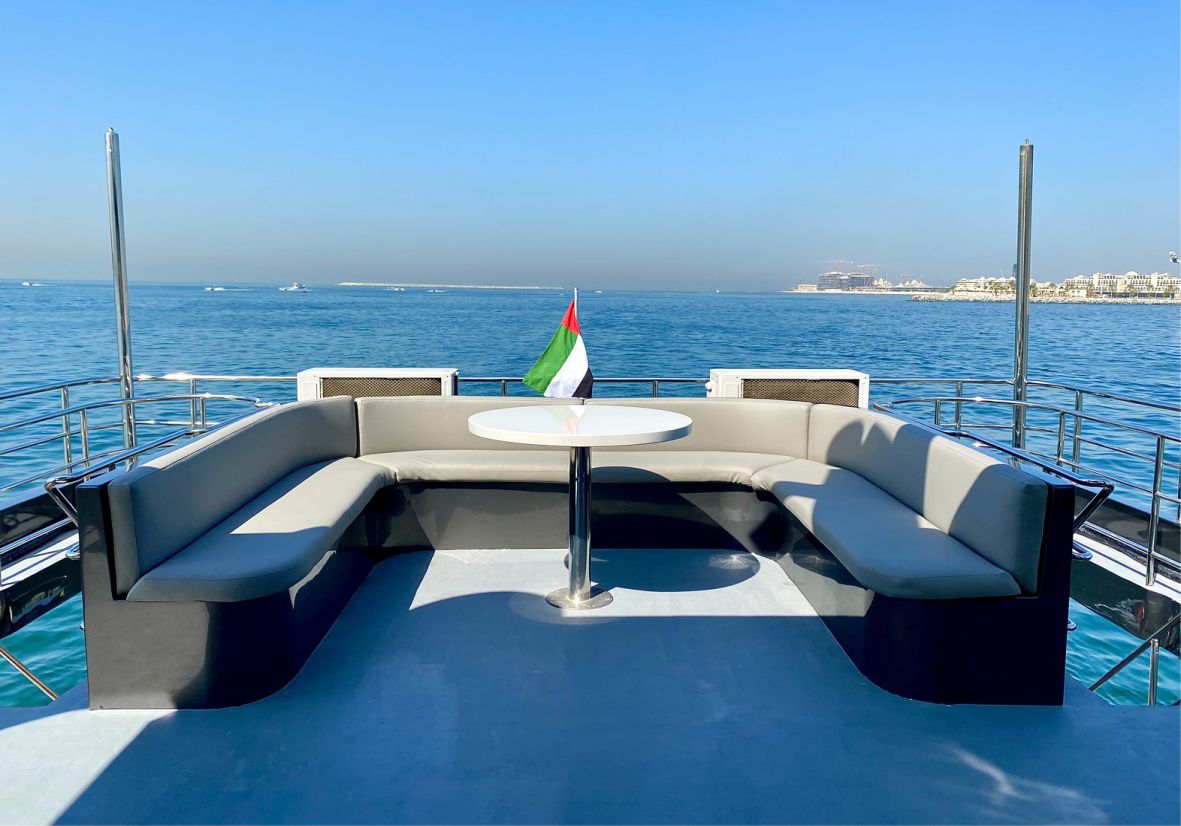 Sweet Caroline 125ft(38m) New Year's Eve Yacht rental in Dubai  - Flame Yacht Rental in Dubai