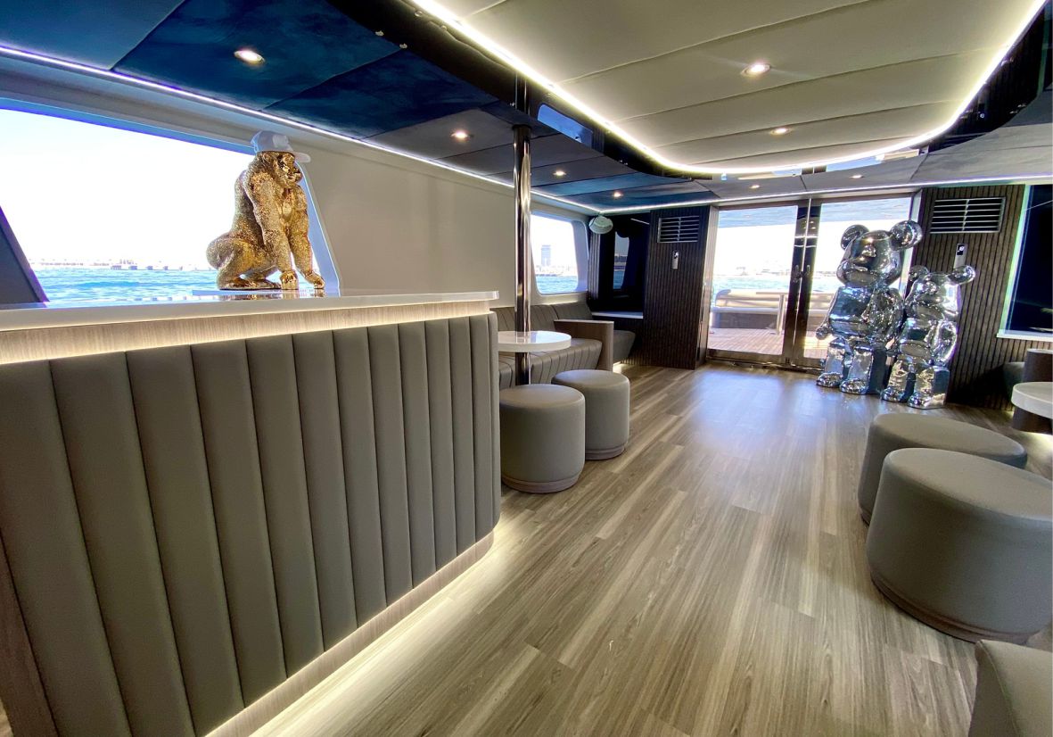 Sweet Caroline 125ft(38m) New Year's Eve Yacht rental in Dubai  - Flame Yacht Rental in Dubai