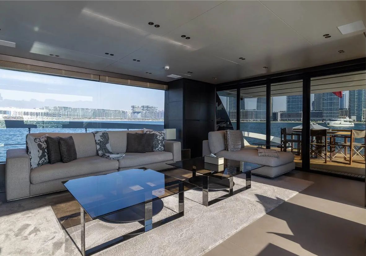 Tiberias 88ft(27m) Luxury Yacht Rental Dubai - Flame Yacht Rental in Dubai