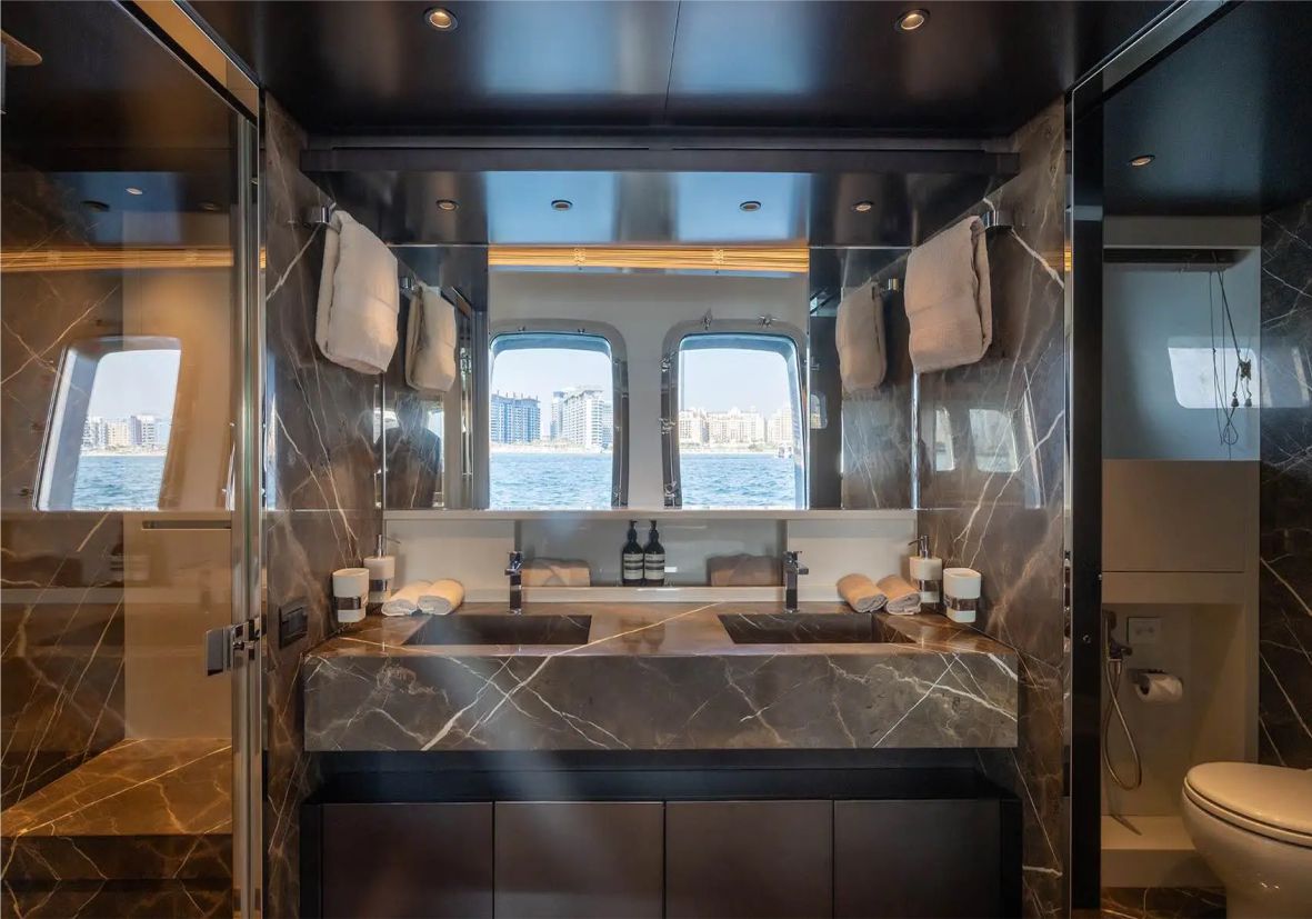 Tiberias 88ft(27m) Luxury Yacht Rental Dubai - Flame Yacht Rental in Dubai