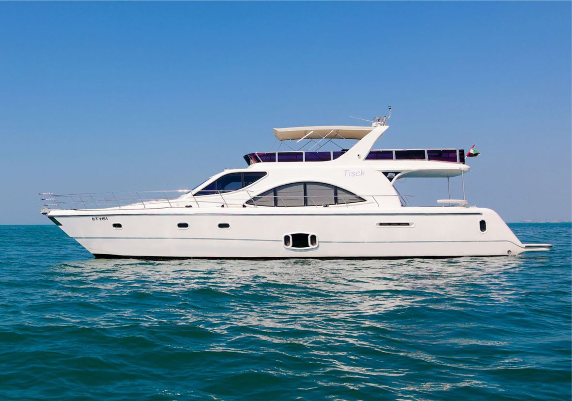 Tisck 75ft(23m) Yacht Rental Dubai - Flame Yacht Rental in Dubai